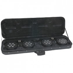 Showtec Compact Power Light Set MKII con palo borsa e pedaliera sistema completo fari piatti RGB strobo KaotikaStore
