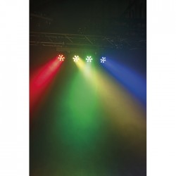 30290 Showtec Lightset PRO 9/10 RGBM sistema su barra elettrificata KaotikaStore luci per dj discoteca eventi