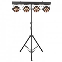 30290 Showtec Lightset PRO 9/10 RGBM sistema su barra elettrificata KaotikaStore luci per dj discoteca eventi