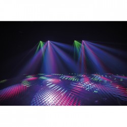 42653 Showtec Club Par Dizzy 3/8 LED Par 3 x 8 W RGBUV faretto luci palchetto live music dj arredo locali lounge
