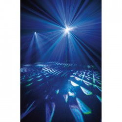 42653 Showtec Club Par Dizzy 3/8 LED Par 3 x 8 W RGBUV faretto luci palchetto live music dj arredo locali lounge KaotikaStore