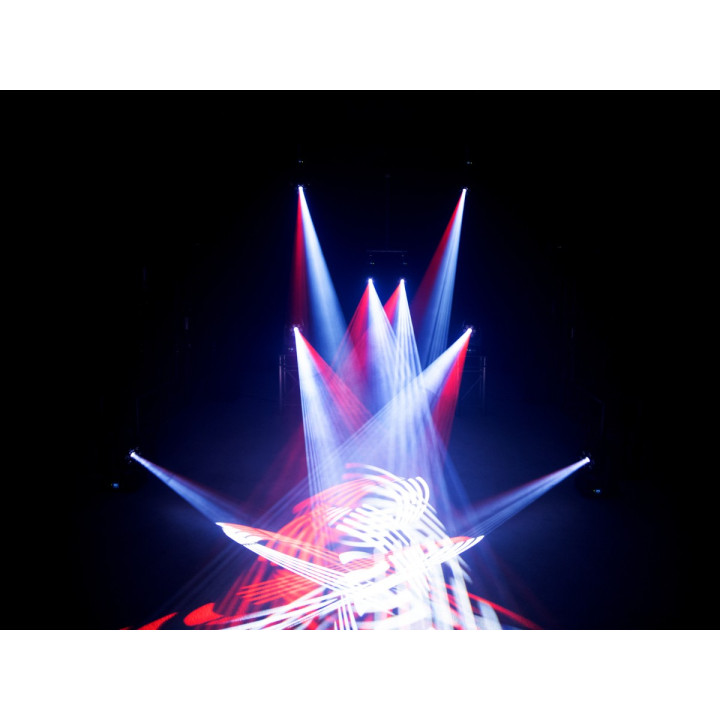 51786077 EUROLITE LED TMH-H90 Hybrid Moving-Head Spot/Wash COB testa Mobile DMX
