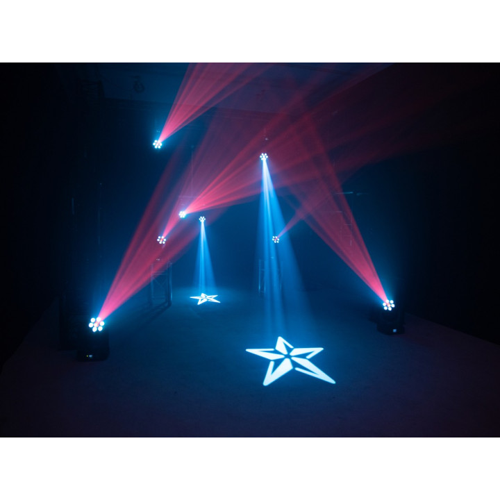 EUROLITE LED TMH-H90 Hybrid Moving-Head Spot/Wash COB testa Mobile DMX