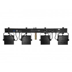 42109860 EUROLITE LED KLS-902 Next Compact Light Set barra cablata con 4 potenti fari QuickDMX per eventi KaotikaStore