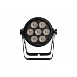 51915320 Eurolite LED 7C-7 Silent Slim Spot 7 in 1 colore miscelazione colori RGBA/CW/WW+UV, dimmer e strobo kaotikastore