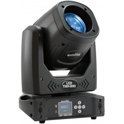 51786080 Eurolite LED TMH-B90 Moving-Head Beam testa mobile effetto luce automatico musicale eventi 4026397692556 kaotikastore