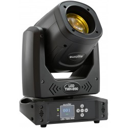51786080 Eurolite LED TMH-B90 Moving-Head Beam testa mobile effetto luce automatico musicale eventi 4026397692556 kaotikastore