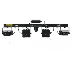 51741091 EUROLITE LED KLS Laser Bar PRO FX Light Set barra con 2 derby 2 fari spot UV strobo laser KaotikaStore 4026397571523