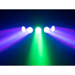 51918674 EUROLITE LED SCY-500 QCL effetto luce discoteca e dj RGBW-LEDs, dynamic color effects and stroboscope KaotikaStore