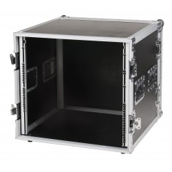 Showgear Double Door Case 10U rack flightcase 10HE 10 unità per protezione e trasporto finali mixer processori etc