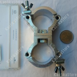 59006915 Eurolite DEC-30D gancio 35mm diametro coupler accoppiatore supporto luci truss tubolare