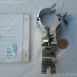59006915 Eurolite DEC-30D gancio 35mm diametro coupler accoppiatore supporto luci truss tubolare KaotikaStore