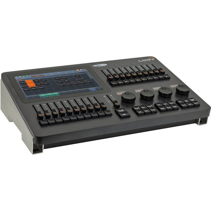 Showtec LAMPY 20 2U Console DMX da 20 fader e 2 Universi Console DMX centralina controllo testa mobile luci banco regia 50741