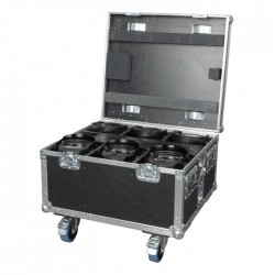 Showtec EventSpot 1600 Q4 Set Baule-caricatore 6 pezzi Nero noleggio service audio luci dj discoteca