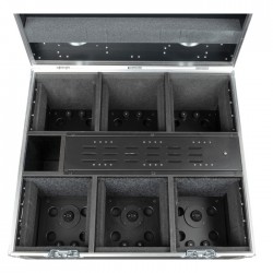 44056 Showtec EventSpot 1600 Q4 Set Baule-caricatore 6 pezzi Nero noleggio service audio luci dj discoteca