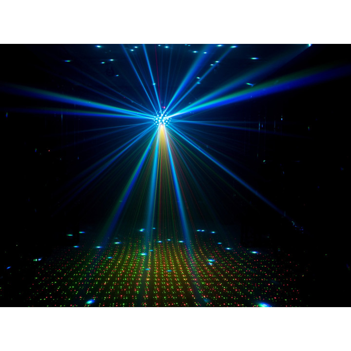 EUROLITE LED B-40 HCL Beam Effect MK2 wh effetto luce sfera palla rotante