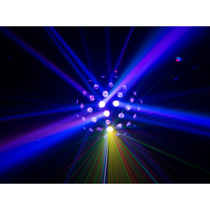 EUROLITE LED B-40 HCL Beam Effect MK2 wh effetto luce sfera palla rotante