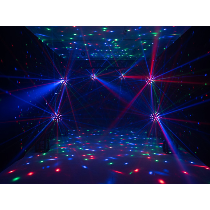 EUROLITE LED B-40 HCL Beam Effect MK2 wh effetto luce sfera palla rotante