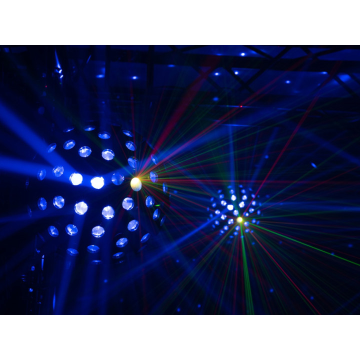 EUROLITE LED B-40 HCL Beam Effect MK2 wh effetto luce sfera palla rotante
