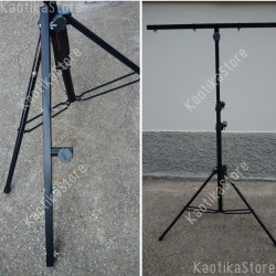 Showtec palo treppiedi con t-bar 3,0m 3000mm stativo KaotikaStore showtec 70910 ean 8717748379597