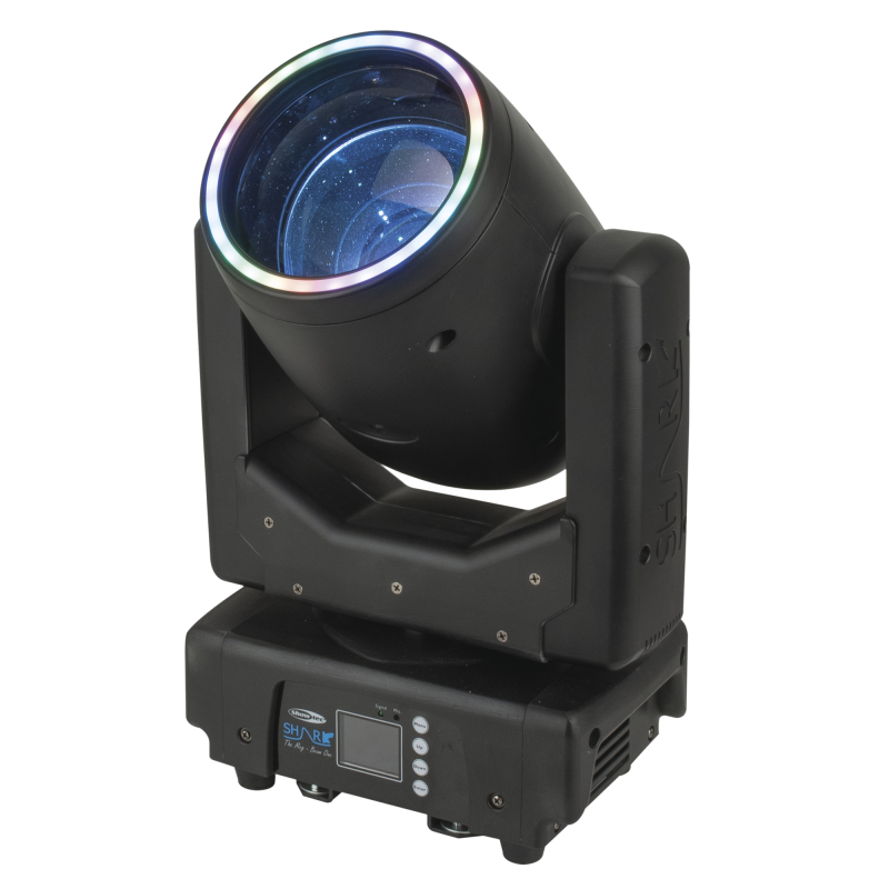45040 Showtec Shark - The Meg - Beam One Testa mobile LED ibrida da 100 W con anello LED per discoteca e palchi 45040 45040 Showtec Shark - The Meg - Beam One Testa mobile LED ibrida da 100 W con anello LED per discoteca e palchi 45040