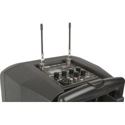 DAP PSS-110 MKIII Impianto audio portatile, alimentato a batteria da 10" cassa attiva con microfono wireless KaotikaStore