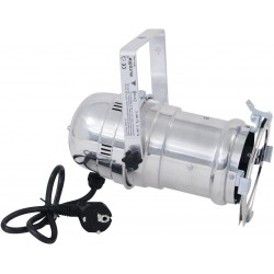 Faro PAR-30 per lampada 75w faretto silver (lampada non inclusa) attacco E27 per lampada a LED KaotikaStore