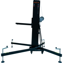 70874 Showgear MAT-250 Compact Mammoth Stand 6,5 torre sollevamento argano palco piazza concerto service audio luci KaotikaStore