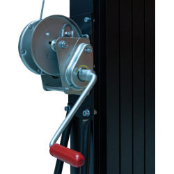 70874 Showgear MAT-250 Compact Mammoth Stand 6,5 torre sollevamento argano palco piazza concerto service audio luci KaotikaStore