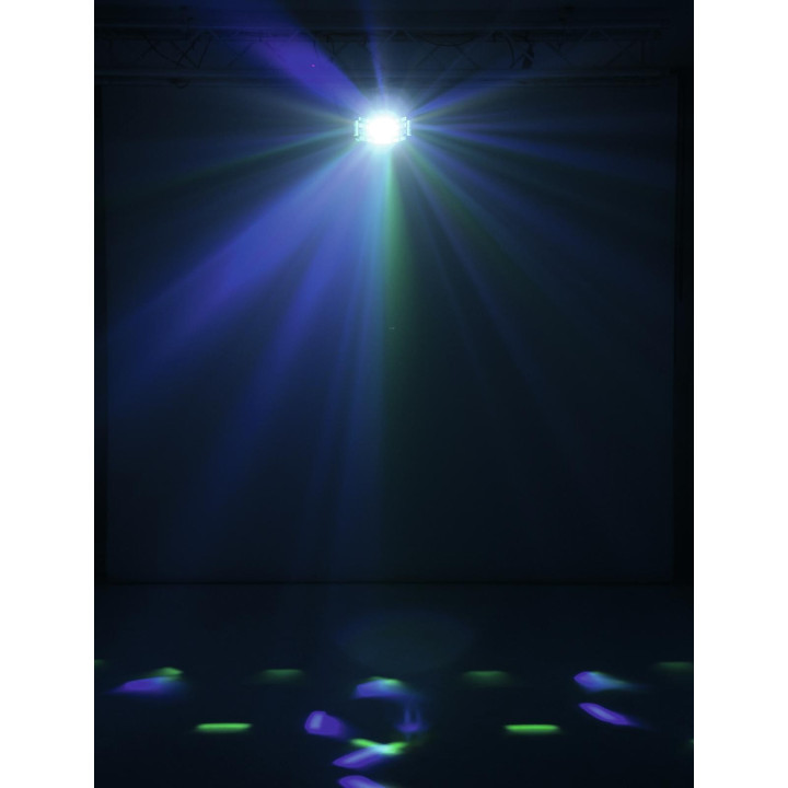 Eurolite D-30 LED DMX RGBWAP strobo derby effetto discoteca effetto a fasci hybrid