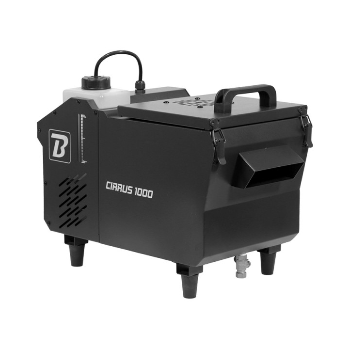 BOOMTONE CIRRUS 1000 macchina per fumo basso non richiede ghiaccio ma acqua effetto fumo pesante teatro spettacoli KaotikaStore