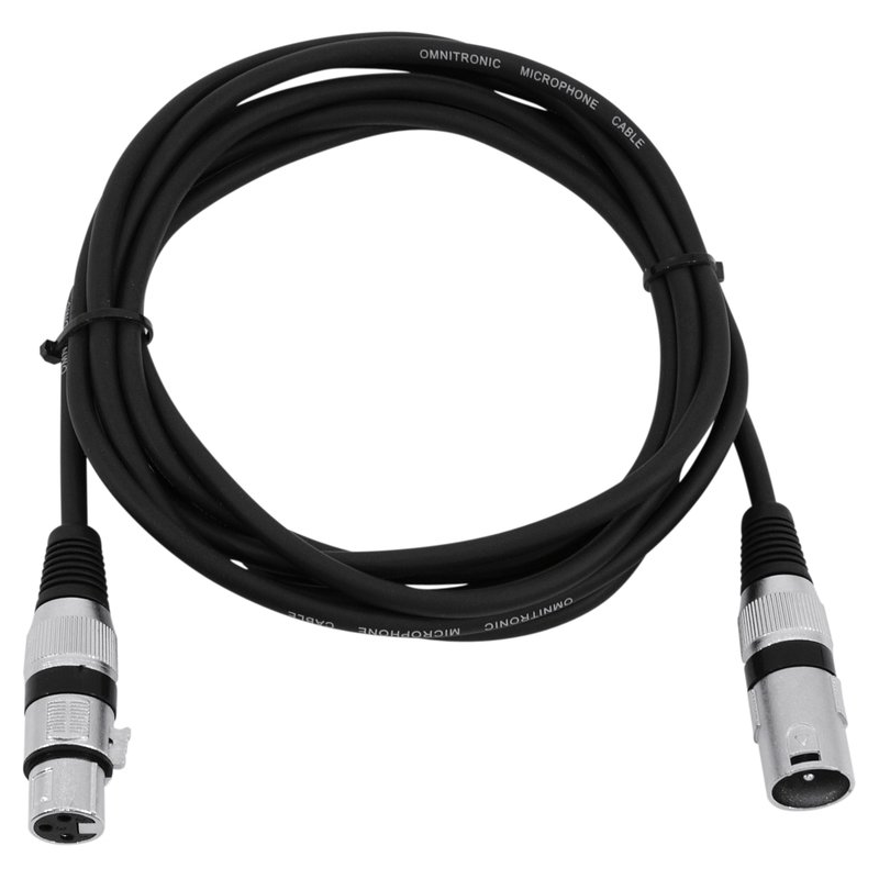 Cavo XLR 3 poli varie misure microfonico/segnale di linea adattabile/ segnali DMX KaotikaStore cavetto dj mixer audio luci