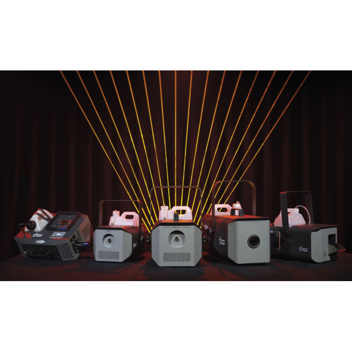 Showtec Stellar F-1000 Fogger macchina del fumo Riscaldatore da 1000 W comando remoto a filo per feste e party dj