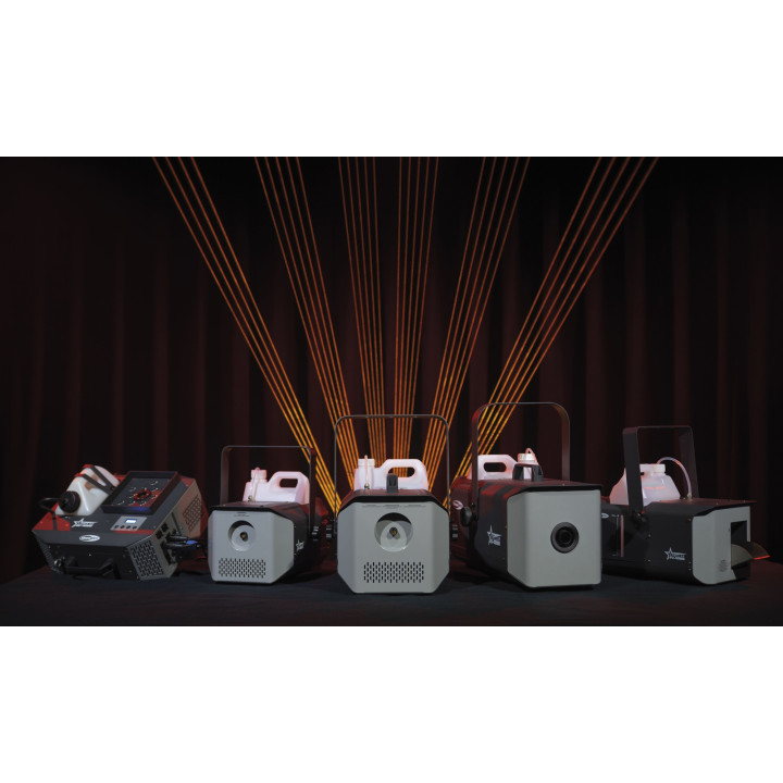 Showtec Stellar F-1000 Fogger macchina del fumo Riscaldatore da 1000 W comando remoto a filo per feste e party dj KaotikaStore