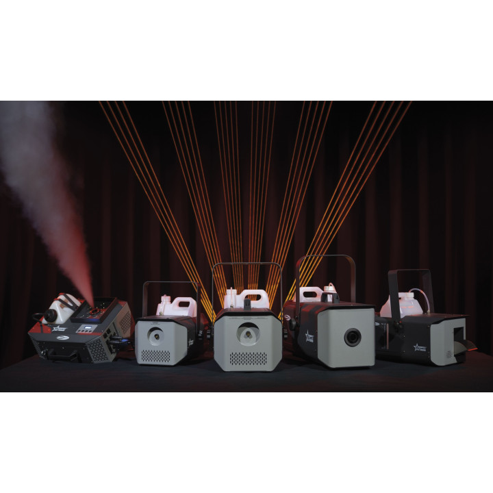 Showtec Stellar F-1000 Fogger macchina del fumo Riscaldatore da 1000 W comando remoto a filo per feste e party dj KaotikaStore