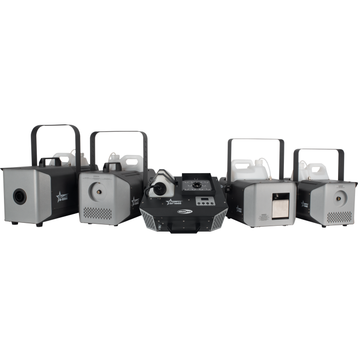 Showtec Stellar F-1000 Fogger macchina del fumo Riscaldatore da 1000 W comando remoto a filo per feste e party dj KaotikaStore