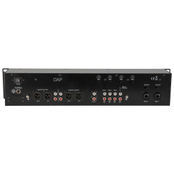D2354 DAP IMIX-6.2 mixer BT da installazione a 7 canali 2U - 2 zone mixer 19 pollici Ideale per pub e bar karaoke KaotikaStore