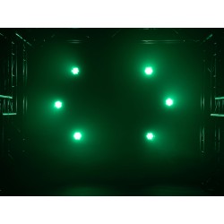 51841311 FUTURELIGHT EYE-740 MK2 QCL Zoom LED Moving Head Wash motorizzato testa mobile LED 40W Osram RGBW KaotikaStore
