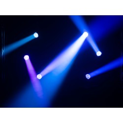 51841311 FUTURELIGHT EYE-740 MK2 QCL Zoom LED Moving Head Wash motorizzato testa mobile LED 40W Osram RGBW KaotikaStore