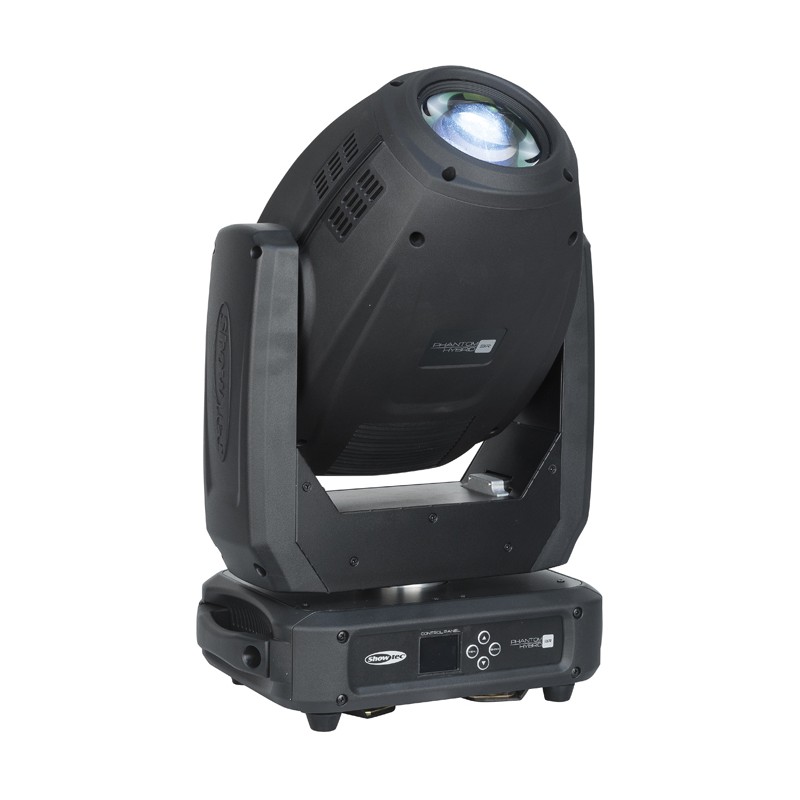 40075 Showtec Phantom 3R Hybrid Testa mobile Hybrid all-in-one con lampada Osram R3 da 140 W inclusa testa mobile rotante led 40075 Showtec Phantom 3R Hybrid Testa mobile Hybrid all-in-one con lampada Osram R3 da 140 W inclusa testa mobile rotante led