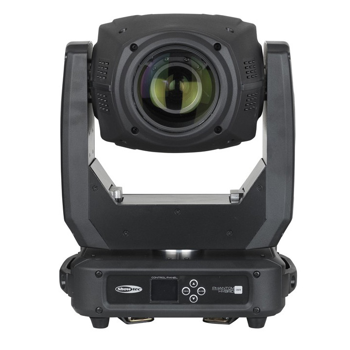 40075 Showtec Phantom 3R Hybrid Testa mobile Hybrid all-in-one con lampada Osram R3 da 140 W inclusa testa mobile rotante led