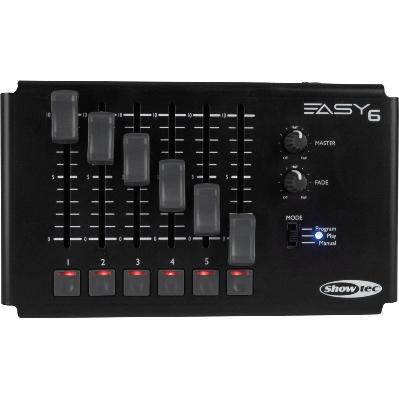 50404 Showtec Controller DMX Easy 6 3 pin centralina semplificata 6 canali KaotikaStore EAN 8717748584199 50404 Showtec Controller DMX Easy 6 3 pin centralina semplificata 6 canali KaotikaStore EAN 8717748584199