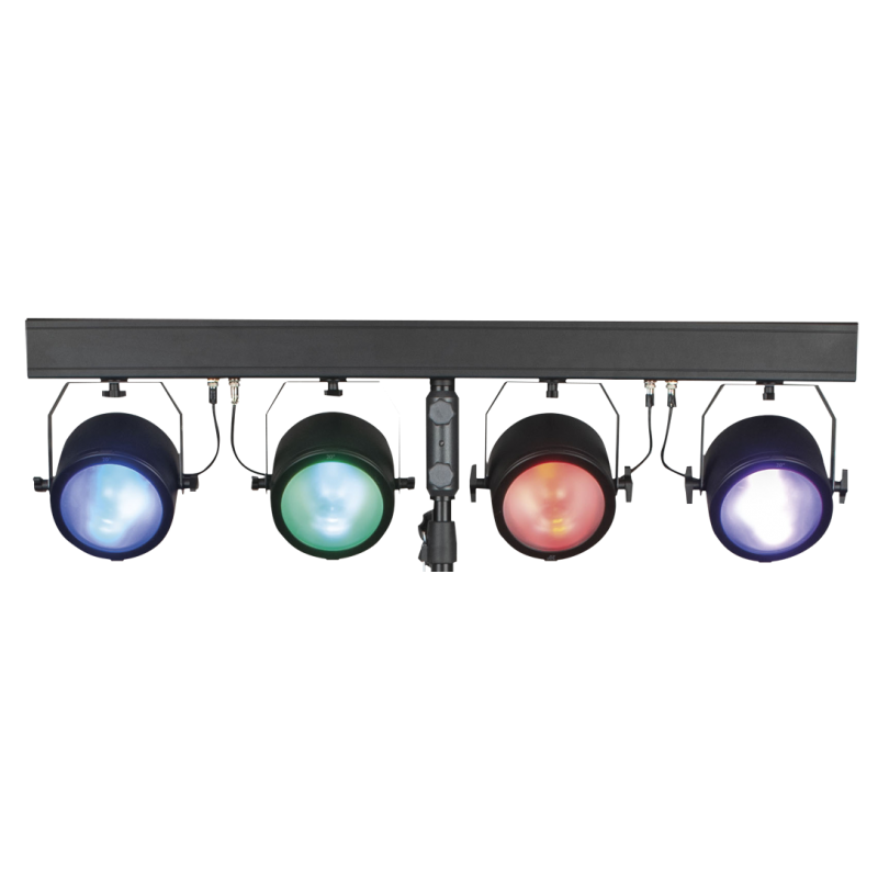 30298 Showtec Luna Four Bar 60 T-bar 4x 60 W RGBW COB LED Spot set di fari KaotikaStore 8717748514813 30298 Showtec Luna Four Bar 60 T-bar 4x 60 W RGBW COB LED Spot set di fari KaotikaStore 8717748514813