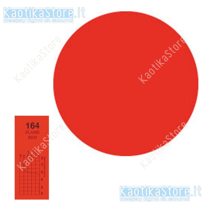 Gelatina ROSSO FIAMMA 61x50cm colore per fari PAR filtri colorati foglio colorato codice colore 164 20164S KaotikaStore Gelatina ROSSO FIAMMA 61x50cm colore per fari PAR filtri colorati foglio colorato codice colore 164 20164S KaotikaStore