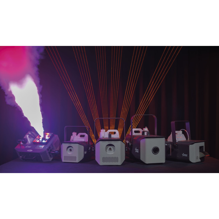 Showtec Stellar UZ-1000 macchina del fumo verticale 1000 W LED RGBW fumo colorato KaotikaStore 8717748562289 codice 61113