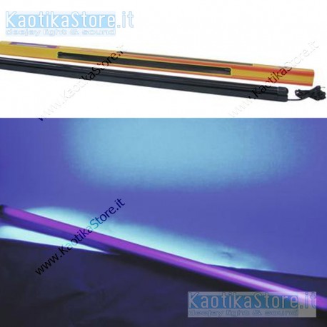 Eurolite Lampada UV 120cm con plafoniera slim ultravioletti party fluo